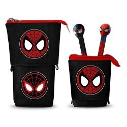 Spider-Man Pop Up Pencil Case with 2 Erasable Gel Pens