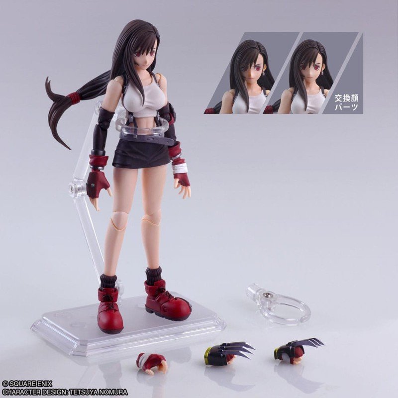 Final Fantasy VII Bring Arts Action Figure Tifa Lockhart Mythril Claws Ver. 14 cm | 4988601393577