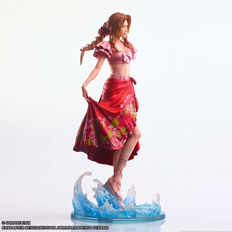 Final Fantasy VII Rebirth Static Arts Gallery statuette Aerith Gainsborough (Swimsuit Ver.) 26 cm | 4988601390125