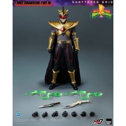 Mighty Morphin Power Rangers Shattered Grid FigZero Action Figure 1/6 Lord Drakkon Evo III 30 cm | 4895250819894