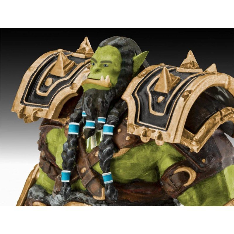 World of Warcraft kit complet maquette 1/16 The Orc Thrall 13 cm