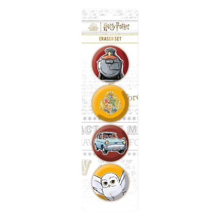 Harry Potter pack 4 gommes 