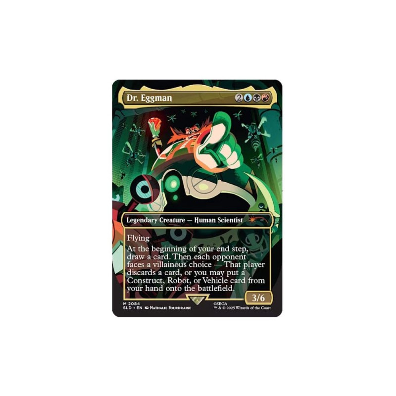 Magic the Gathering Secret Lair x Sonic: Friends & Foes | 0195166301846