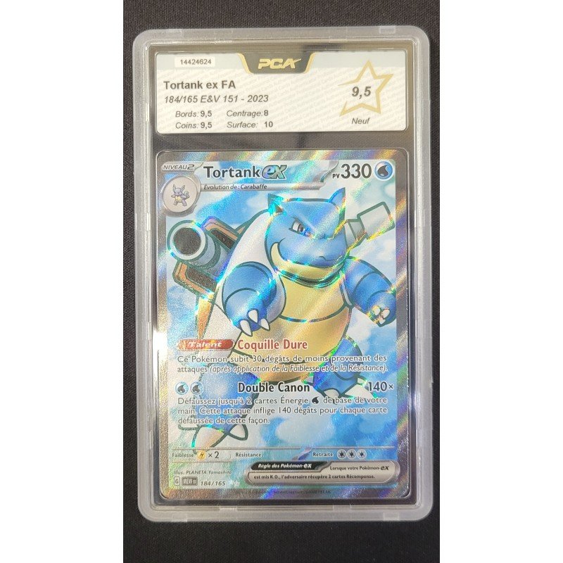 PCA - Pokémon TCG - Tortank EX FA n°184/165 - E&V 151 - 2023 | 53062316