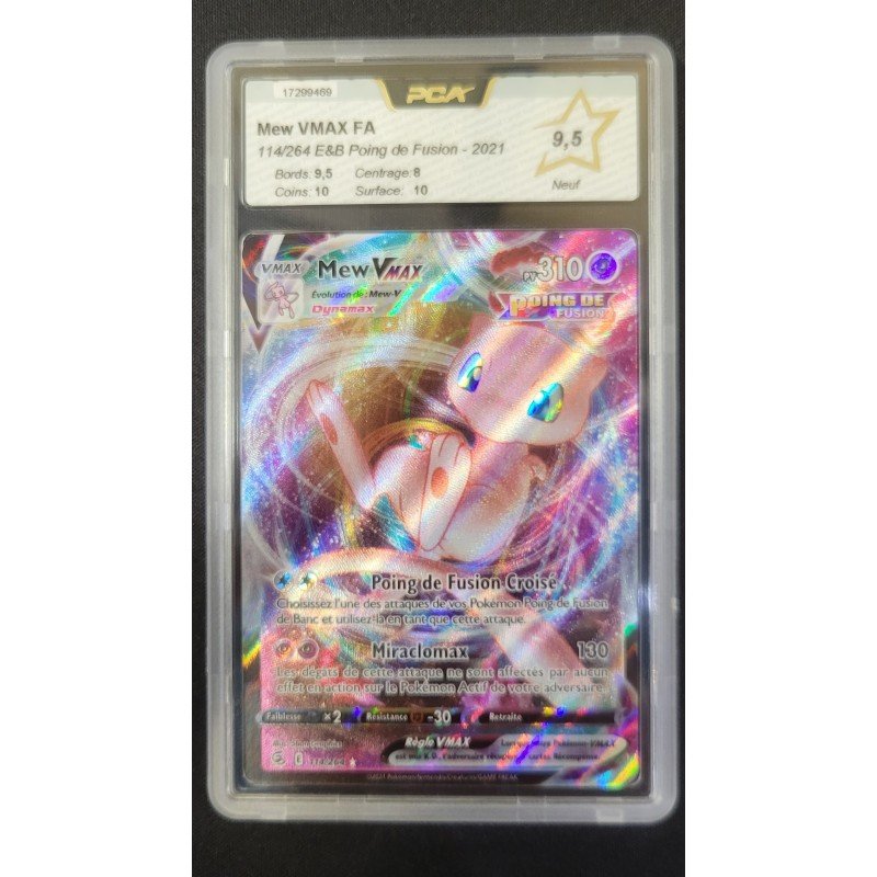 PCA - Pokémon TCG - Mew VMAX FA n°114/264 - E&B Poing de Fusion - 2021 | 53062316