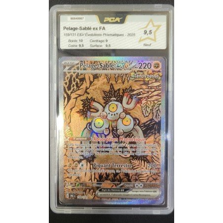 PCA - Pokémon TCG - Pelage-Sablé ex FA n°159/131 - E&V Évolutions Prismatiques - 2025 | 53062316