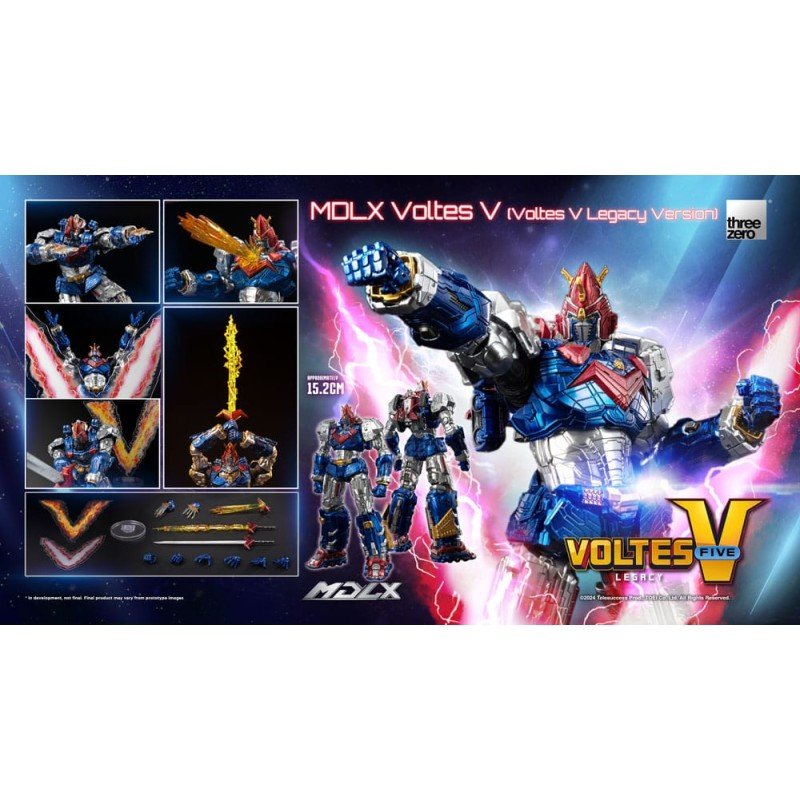 Voltes V MDLX Action Figure Cliffjumper (Voltes V Legacy Version) 15 cm | 4895250819801