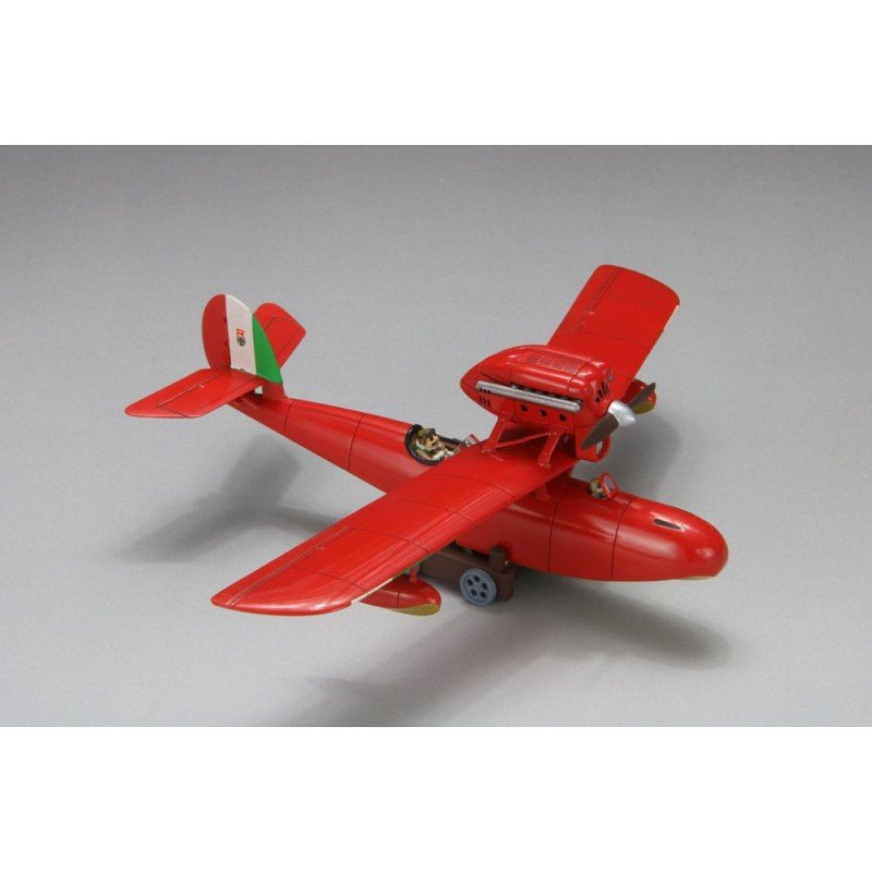 Porco Rosso Maquette avec figura 1/72 Savoia S.21F Version 2 & Porco