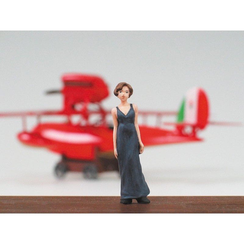Porco Rosso Maquette avec figura 1/48 Savoia S.21F Version 2 & Gina