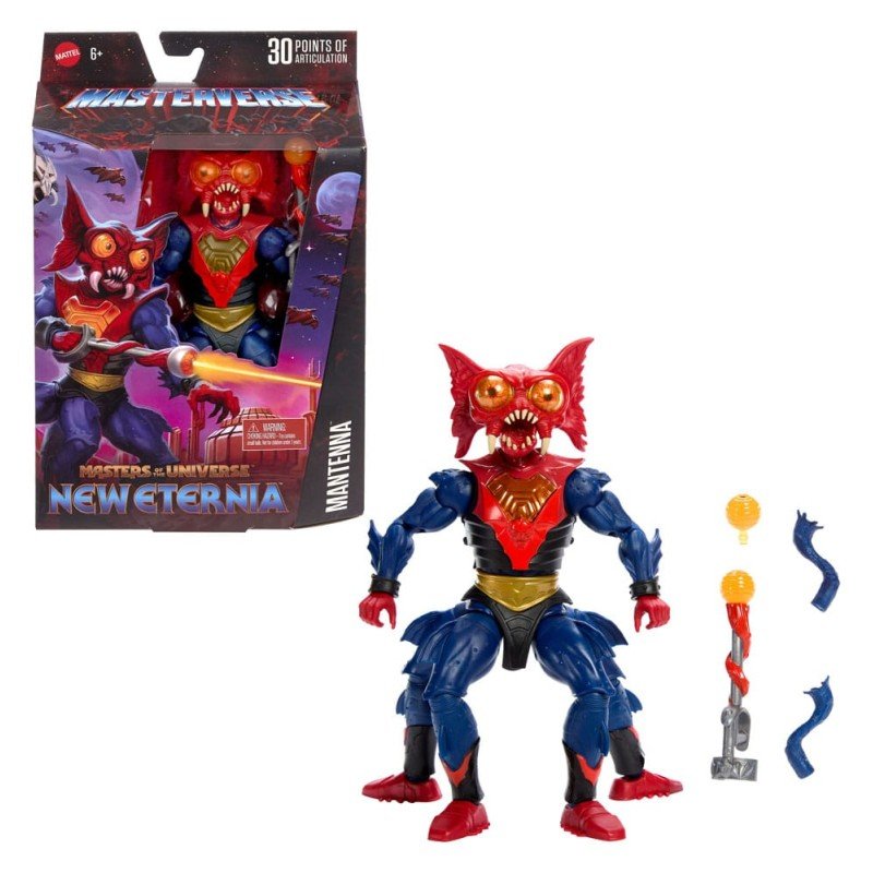 Masters of the Universe: New Eternia Masterverse Action Figure Mantenna 18 cm | 0194735333479