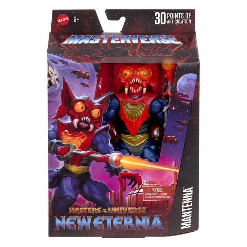 Masters of the Universe: New Eternia Masterverse Action Figure Mantenna 18 cm | 0194735333479