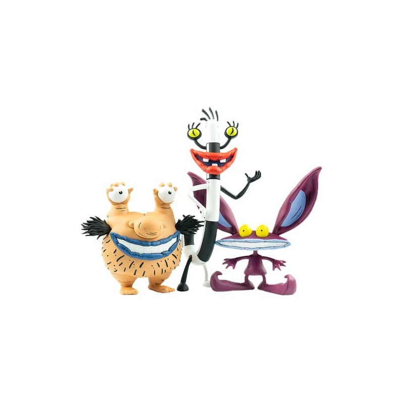 Drôles de monstres pack 3 figurines PVC Ickis, Oblina & Krumm | 0810140241719