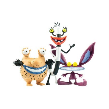 Drôles de monstres pack 3 figurines PVC Ickis, Oblina & Krumm | 0810140241719