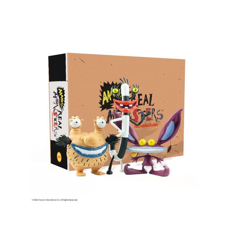 Drôles de monstres pack 3 figurines PVC Ickis, Oblina & Krumm | 0810140241719