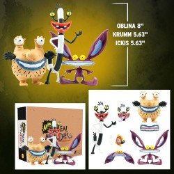 Drôles de monstres pack 3 figurines PVC Ickis, Oblina & Krumm | 0810140241719