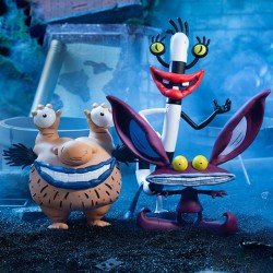 Drôles de monstres pack 3 figurines PVC Ickis, Oblina & Krumm | 0810140241719