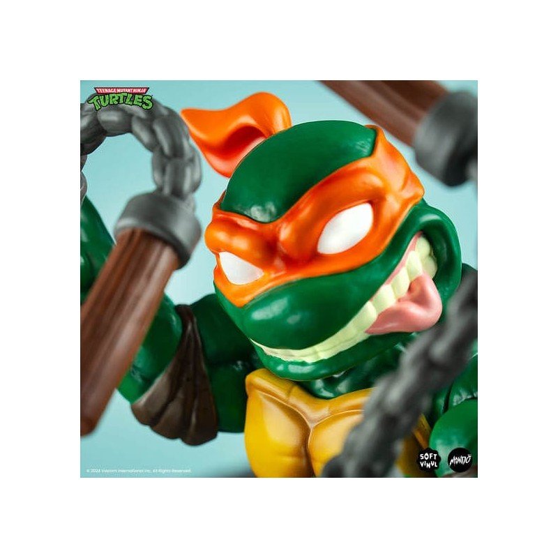 Tortues Ninja Soft Vinyl Figurine Michelangelo 20 cm | 0810140241450