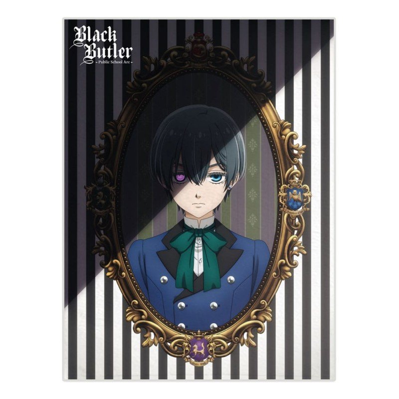 Black Butler: Public School Arc blanket Ciel 120 x 160 cm | 8721126701948