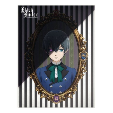 Black Butler: Public School Arc blanket Ciel 120 x 160 cm | 8721126701948