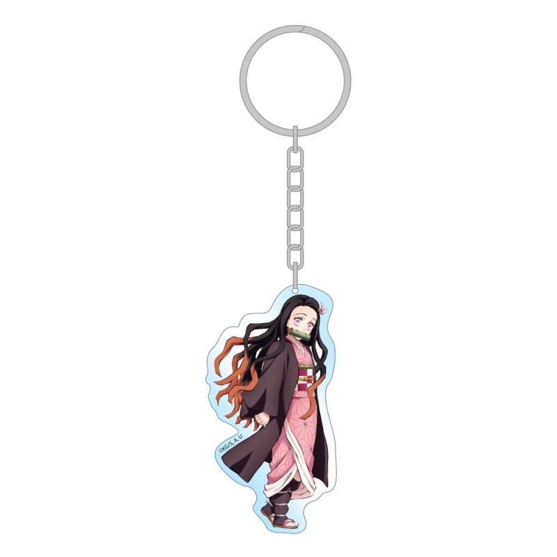 Demon Slayer: Kimetsu no Yaiba Acrylic Keychain Nezuko Holographic 7 cm | 8721126702983