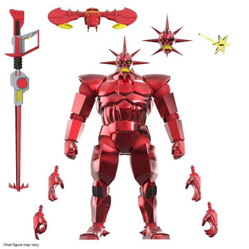SilverHawks Ultimates Mon*Star Metallic Vac Metalen Figuur 18 cm | 0840418813836
