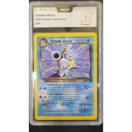 PCA - Pokémon TCG - Tortank Obscur n°20/82 - Wizards Team Rocket - 2001 | 53062316