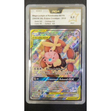 PCA - Pokémon TCG - Méga-Lockpin et Rondoudou GX FA n°226/236 - S&L Éclipse Cosmique - 2019 | 53062316