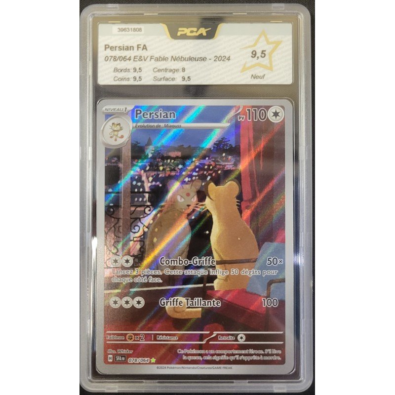 PCA - Pokémon TCG - Persian FA n°078/064 - E&V Fable Nébuleuse - 2024 | 53062316