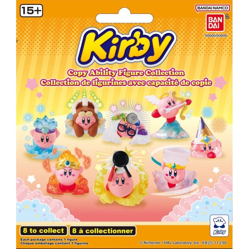 Kirby Gashapon Blind Packs Mini Figures 5 cm Copy Ability Figure Collection Display (24) | 3701405833398