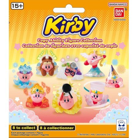 Kirby Gashapon Blind Packs Mini Figures 5 cm Copy Ability Figure Collection Display (24) | 3701405833398