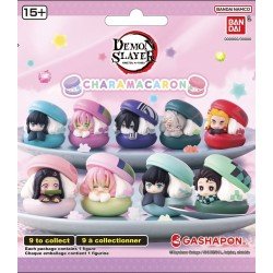 Demon Slayer Gashapon Blind Packs Mini Figures 4 cm Chara Macaron Display (24)