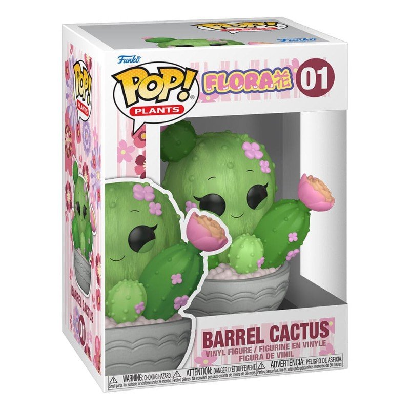 Flora POP! Plants Vinyl Figur Kawaii Cactus 9 cm | 0889698883818