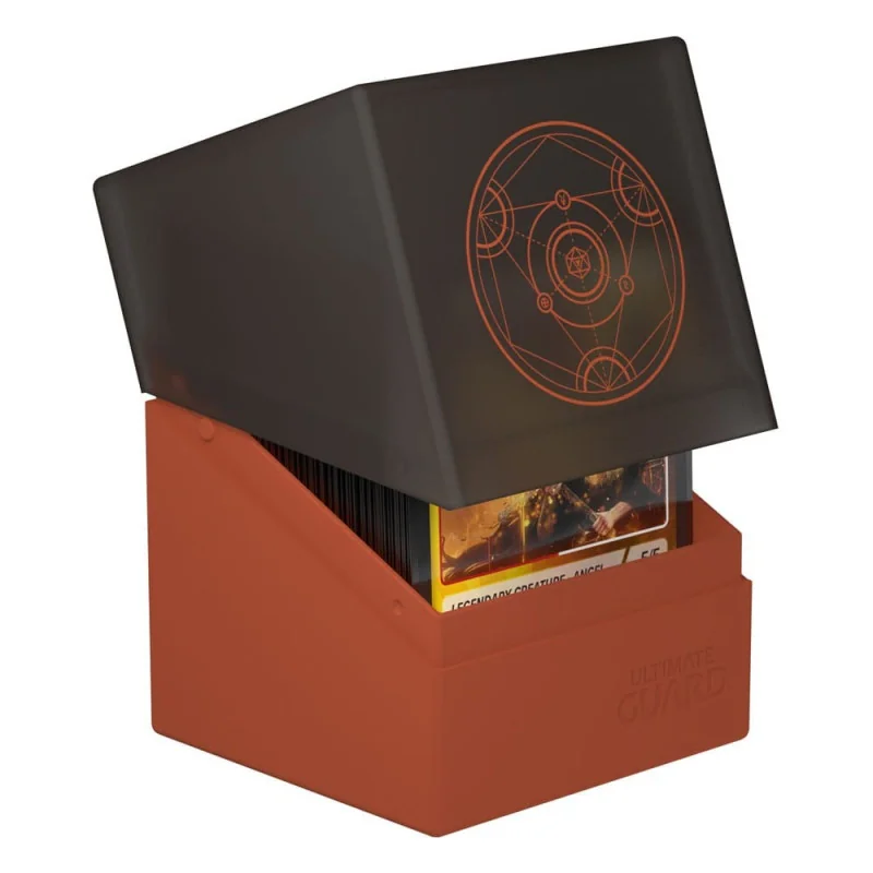 Ultimate Guard Boulder Deck Case 100+ Druidic Secrets Impetus (Orange Foncé) | 4056133027878
