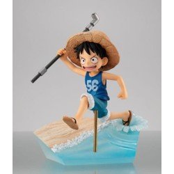 One Piece G.E.M. Series PVC Statue Monkey D. Luffy Run! Run! Run! 15th anniversary Ver. 12 cm | 4535123839146