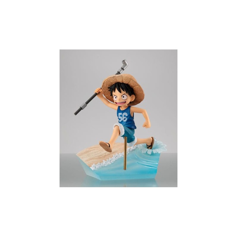 One Piece G.E.M. Series PVC Statue Monkey D. Luffy Run! Run! Run! 15th anniversary Ver. 12 cm | 4535123839146