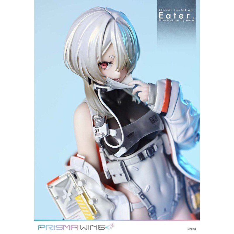 Flower Imitation Prisma Wing PVC Statue 1/7 Eater Illustration by neco 32 cm