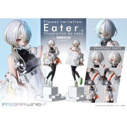 Flower Imitation Prisma Wing PVC Statue 1/7 Eater Illustration by neco 32 cm