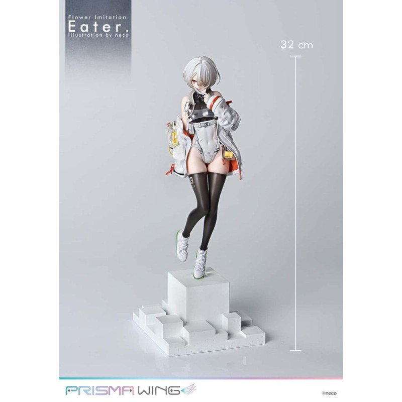 Flower Imitation Prisma Wing PVC Statue 1/7 Eater Illustration by neco 32 cm