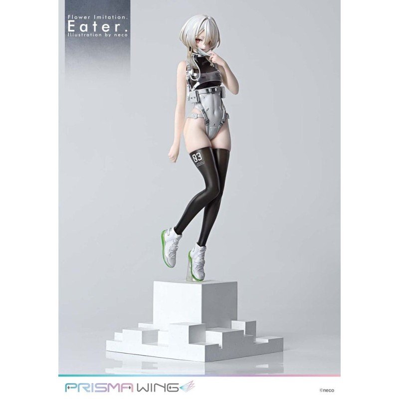 Flower Imitation Prisma Wing PVC Statue 1/7 Eater Illustration by neco 32 cm