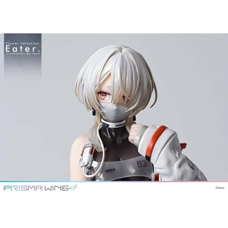 Flower Imitation Prisma Wing PVC Statue 1/7 Eater Illustration by neco 32 cm