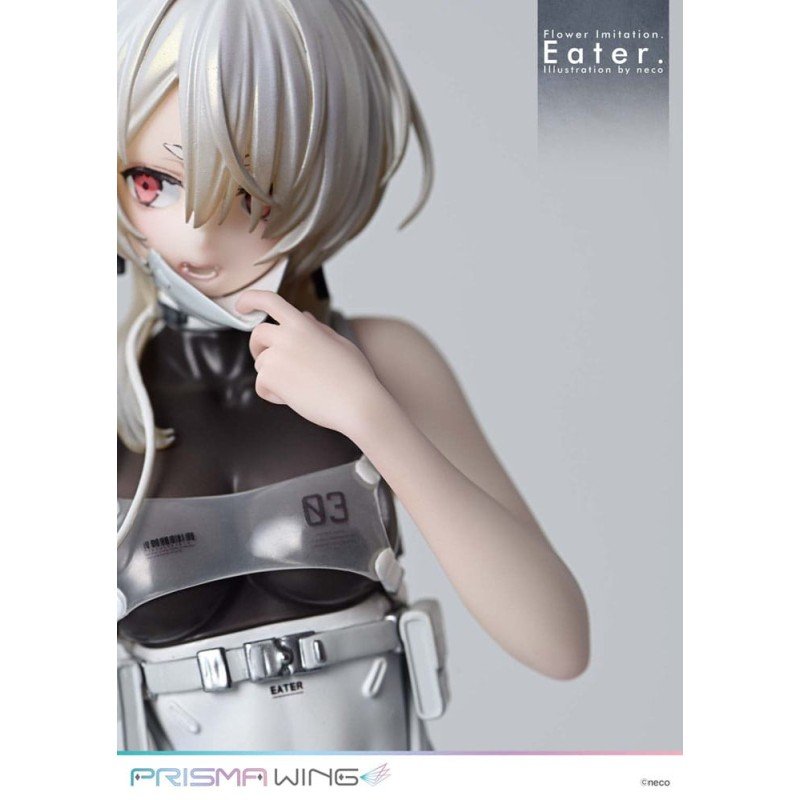 Flower Imitation Prisma Wing PVC Statue 1/7 Eater Illustration by neco 32 cm
