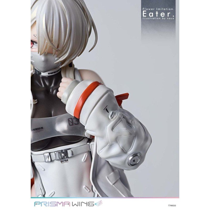 Flower Imitation Prisma Wing PVC Statue 1/7 Eater Illustration by neco 32 cm