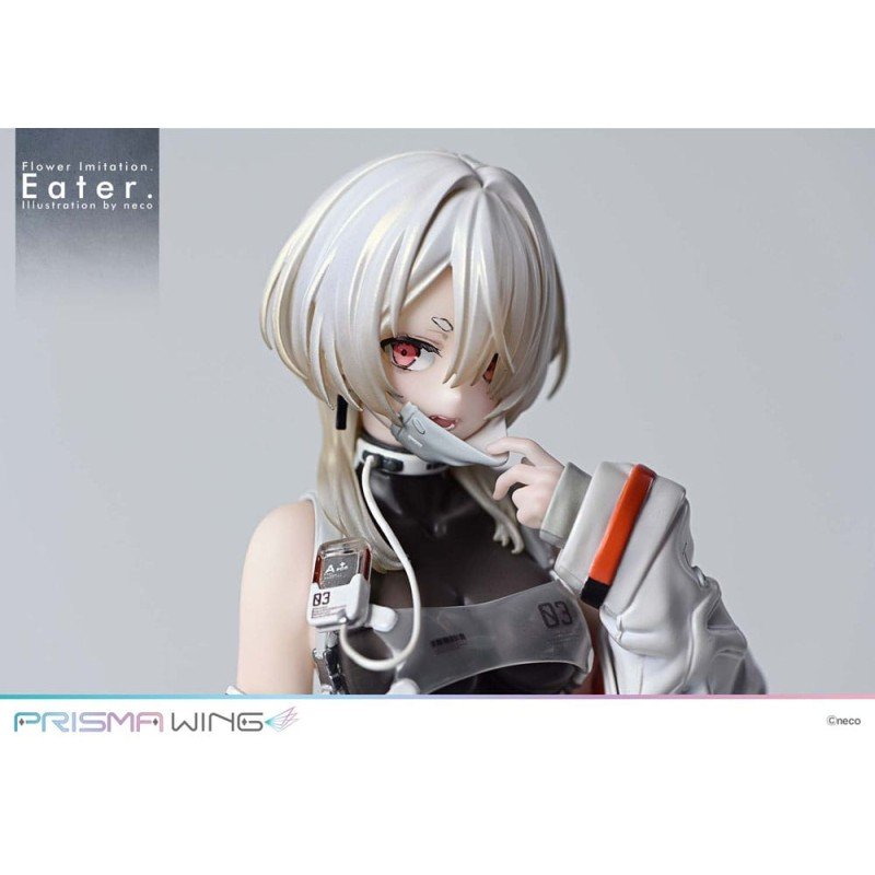 Flower Imitation Prisma Wing PVC Statue 1/7 Eater Illustration by neco 32 cm
