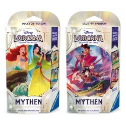 Disney Lorcana TCG Mythen Starter Decks Display (8) *German Edition*