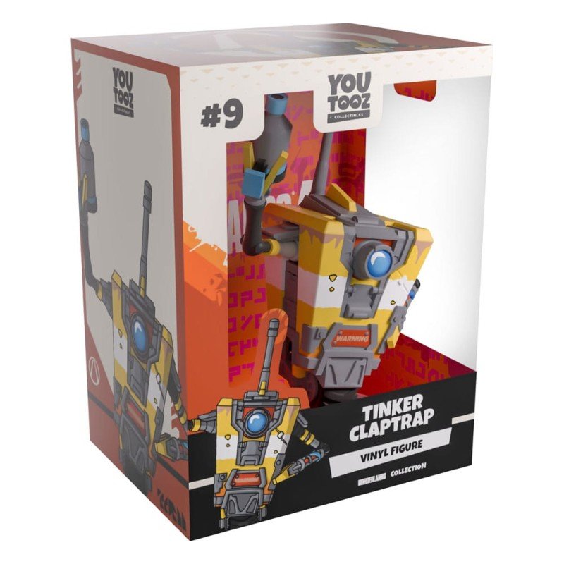 Borderlands Vinyl figurine Tinker Claptrap 13 cm | 0810190435229