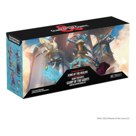 Dungeons & Dragons - Pre-Painted Miniature Pack - Icons of the Realms - Glory of the Giants - Limited Edition Boxed Set