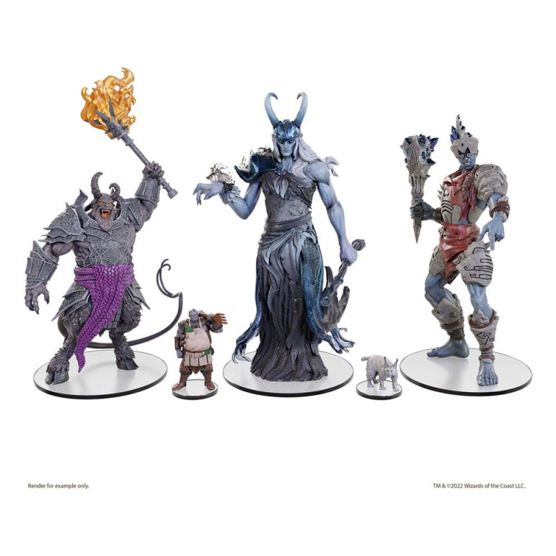 Dungeons & Dragons - Pre-Painted Miniature Pack - Icons of the Realms - Glory of the Giants - Limited Edition Boxed Set