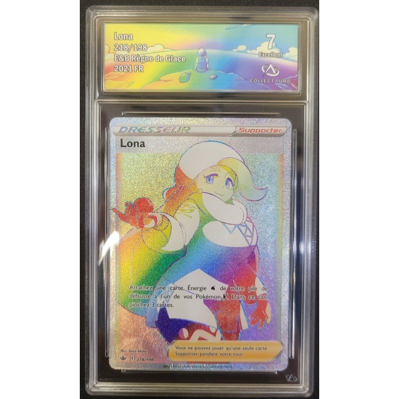 COLLECT AURA - Pokémon TCG - Lona n°218/198 - E&B Règne de Glace - 2021 FR | 53062316