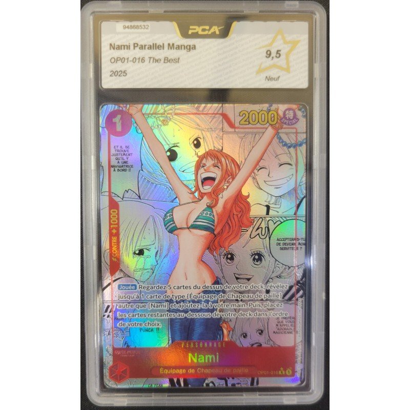 PCA - ONEPIECE TCG - Nami Parallel Manga OP01-016 - The Best - 2025 | 656565