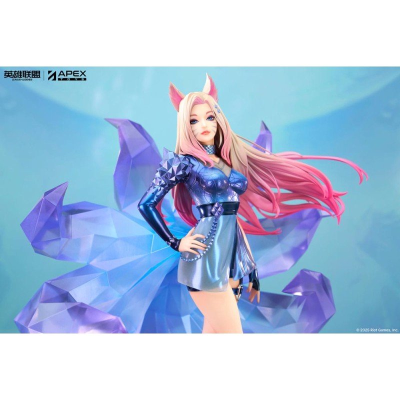 League of Legends PVC Statue 1/7 K/DA ALL OUT Ahri 27 cm